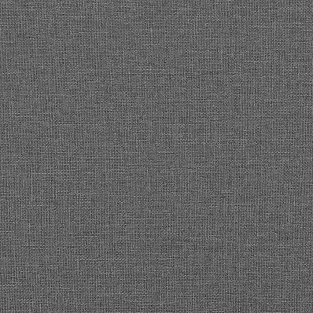 Dark Grey Sofa 78.5 x 74.5 x 74.5 cm Made of Polyester, Modern Chesterfield Design with Comfortable Foam Filling, Flexible Placement, Durable and Functional for Living Room